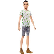 Кукла Кен, худощавый (Slim), из серии 'Мода', Barbie, Mattel [FJF74]