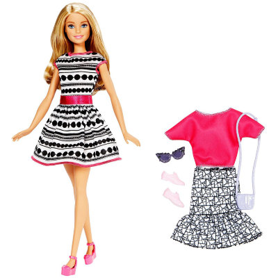 Кукла Барби с дополнительным нарядом, Barbie, Mattel [FFF59] Кукла Барби с дополнительным нарядом, Barbie, Mattel [FFF59]
