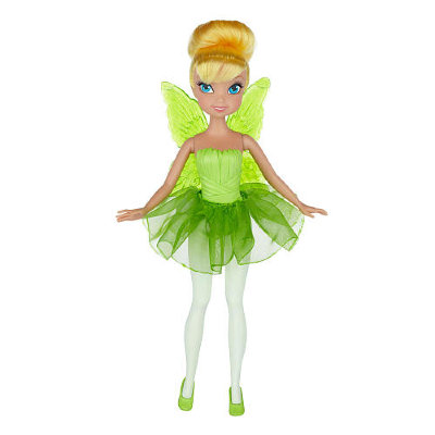 Кукла фея Tinker Bell (Динь-динь), 23 см, из серии &#039;Балерины&#039;, Disney Fairies, Jakks Pacific [40419] Кукла фея Tinker Bell (Динь-динь), 23 см, из серии 'Балерины', Disney Fairies, Jakks Pacific [40419]