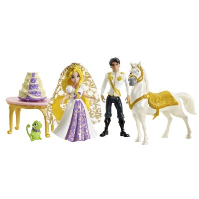 Подарочный набор с мини-куклами 'Свадебная вечеринка Рапунцель' (Rapunzel - Wedding Party), из серии 'Принцессы Диснея', Mattel [X5113] Подарочный набор с мини-куклами 'Свадебная вечеринка Рапунцель' (Rapunzel - Wedding Party), из серии 'Принцессы Диснея', Mattel [X5113]