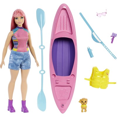 Игровой набор с куклой Дэйзи, пышная (Curvy), из серии &#039;Поход&#039;, Barbie, Mattel [HDF75] Игровой набор с куклой Дэйзи, из серии 'Поход', Barbie, Mattel [HDF75]