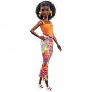 Кукла Барби, миниатюрная (Petite), #198 из серии 'Мода' (Fashionistas), Barbie, Mattel [HJR97]