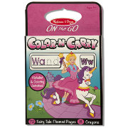 Набор для детского творчества 'Принцессы' с блокнотом, On the Go - Color-N-Carry, Melissa&Doug [5392]