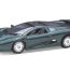 Модель автомобиля Jaguar XJ220, зеленый металлик, 1:24, Welly [29377W-MG] - 29377-green.jpg