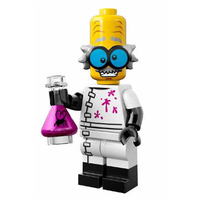 Минифигурка &#039;Сумасшедший ученый&#039;, серия 14 &#039;из мешка&#039;, Lego Minifigures [71010-03] Минифигурка 'Сумасшедший ученый', серия 14 'из мешка', Lego Minifigures [71010-03]