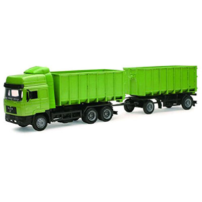 Модель грузовика Man F2000 1994 с прицепом, зеленая, 1:43, New-Ray [15043] Модель грузовика Man F2000 1994 с прицепом, 1:43, New-Ray [15043]