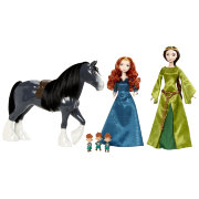 Игровой набор 'Семья принцессы Мериды' (Merida's Family), из серии 'Принцессы Диснея', Mattel [Y5974]