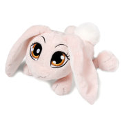 Мягкая игрушка 'Розовый кролик', лежачий, 25 см, коллекция 'Влюблённые сердца', NICI [35660]