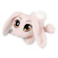 Мягкая игрушка 'Розовый кролик', лежачий, 25 см, коллекция 'Влюблённые сердца', NICI [35660] - 35660.jpg
