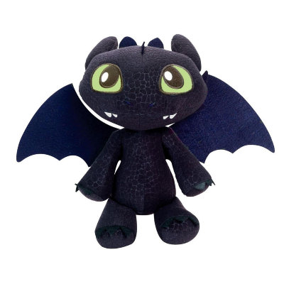 Мягкая игрушка 'Дракон Ночная Фурия Беззубик' (Toothless Night Fury), со звуком, 30 см, из серии 'Как приручить дракона', Spin Master [66556] Мягкая игрушка 'Дракон Ночная Фурия Беззубик' (Toothless Night Fury), со звуком, из серии 'Как приручить дракона', Spin Master [57968]
