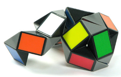Головоломка &#039;Змейка большая&#039; (Rubik&#039;s Twist), разноцветная, Rubiks [5002-1] Головоломка 'Змейка большая' (Rubik's Twist), Rubiks [5002]