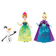 Подарочный набор 'Сёстры' (2 мини-куклы и снеговик), Frozen ( 'Холодное сердце'), Mattel [Y9975]