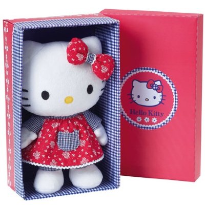 Мягкая игрушка &#039;Хелло Китти - деревенская&#039; (Hello Kitty), 27 см, в подарочной коробке, Jemini [150961] Мягкая игрушка 'Хелло Китти - деревенская' (Hello Kitty), 27 см, в подарочной коробке, Jemini [150961]