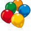 Набор воздушных шариков разных цветов, 50 шт, Everts [45550] - 45550.jpg