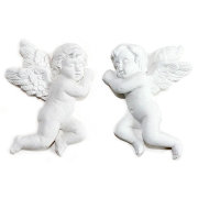Кукольная миниатюра 'Два ангелочка', 4.5 см, ScrapBerry's [SCB64000112ES]