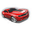Коллекционная модель автомобиля Hot Wheels Chevy Camaro SE - HW Workshop 2014, красный металлик, Hot Wheels, Mattel [BFD75] - BFD75.jpg