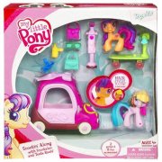 Мини-пони, тематический набор 'На дороге' с пони Scootaloo и Toola-Roola, My Little Pony, Hasbro [92928]