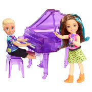 Игровой набор 'Челси и рояль', из специальной серии 'Barbie and the Rockers', Barbie, Mattel [FHC06]
