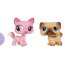 Коллекционные зверюшки 2010 - Мопс и Кошка, Littlest Pet Shop [93654] - 93654  Pink Cat & Pug1.jpg