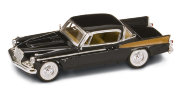 Модель автомобиля Studebaker Golden Hawk 1958, черная, 1:43, Yat Ming [94254BK]