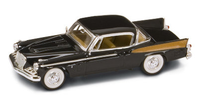 Модель автомобиля Studebaker Golden Hawk 1958, черная, 1:43, Yat Ming [94254BK] Модель автомобиля Studebaker Golden Hawk 1958, черная, 1:43, Yat Ming [94254BK]