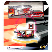 Игровой набор 'Пожарная часть' 1:72, Cararama [206ND-009]