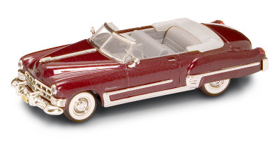 Модель автомобиля Cadillac Coupe de Ville 1949, темно-красный металлик, 1:43, Yat Ming [94223R] Модель автомобиля Cadillac Coupe de Ville 1949, темно-красный металлик, 1:43, Yat Ming [94223R]