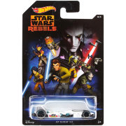 Коллекционная модель автомобиля Jet Threat 3.0- Star Wars Rebels, Hot Wheels, Mattel [CJY10]