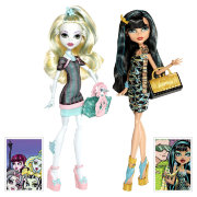 Набор кукол 'Лагуна Блю' (Lagoona Blue) и 'Клео де Нил' (Cleo de Nile), специальный выпуск, из серии 'Скариж - город страхов', Monster High Mattel [Y7296]