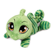 Мягкая игрушка 'Хамелеон, темно-зелёный', лежачий, 25 см, коллекция 'Влюблённые сердца', NICI [35658]