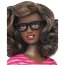 Кукла Барби с дополнительными нарядами, пышная (Curvy), из серии 'Мода' (Fashionistas), Barbie, Mattel [DTF02] - Кукла Барби с дополнительными нарядами, пышная (Curvy), из серии 'Мода' (Fashionistas), Barbie, Mattel [DTF02]