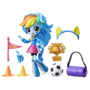 Игровой набор с мини-куклой Rainbow Dash, 12см, шарнирная, My Little Pony Equestria Girls Minis (Девушки Эквестрии), Hasbro [B8025]