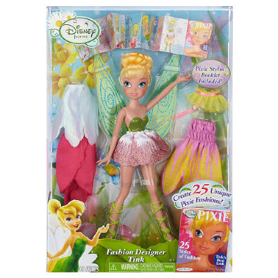 Игровой набор 'Модельер 25-в-1' с куклой-феечкой Tinker Bell (Динь-динь), 23 см, Disney Fairies, Jakks Pacific [35273] Игровой набор 'Модельер 25-в-1' с куклой-феечкой Tinker Bell (Динь-динь), 23 см, Disney Fairies, Jakks Pacific [35273]
