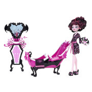 Игровой набор с куклой 'Ванная Дракулауры' (Draculaura Bathroom), специальный выпуск, Monster High, Mattel [X4496]