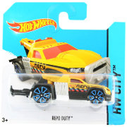 Коллекционная модель автомобиля Redo Duty - HW City 2014, желтая, Hot Wheels, Mattel [BFC27]
