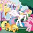 Набор пазлов 'Моя маленькая Пони - 3 истории' (My Little Pony - 3 Story Puzzle), 9 в 1, 30/40/60 элементов, Trefl [90307] - 90307-5.jpg