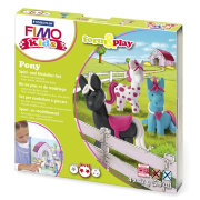 Набор для творчества с полимерной глиной 'Пони', FIMO Kids - Form & Play, FIMO [8034-08-LZ]