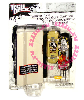 Стартовый набор из 2 фингербордов и 'бетонного блока', Tech Deck, Spin Master [22534] Стартовый набор из 2 фингербордов и 'бетонного блока', Tech Deck, Spin Master [22534]