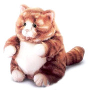 Мягкая игрушка 'Рыжий кот - толстяк', 20 см, серия 'Пруденс', Russ [24159]