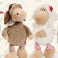 Мягкая игрушка-брелок 'Барашек Дин', 10 см, NICI [35712] - 35712-1.jpg