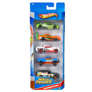 Подарочный набор из 5 машинок 'Auto Motion Speedway', Hot Wheels, Mattel [X9847]