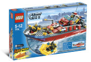 Конструктор "Пожарный корабль", серия Lego City [7906]