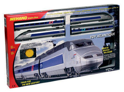 Железная дорога Mehano &quot;TGV Atlantique&quot; T683, масштаб HO Железная дорога Mehano "TGV Atlantique" T683, масштаб HO
