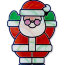Набор для детского творчества 'Подвесные витражи: Санта и ёлочка' (ёлочные игрушки), Melissa&Doug [9298] - Набор для детского творчества 'Подвесные витражи: Санта и ёлочка' (ёлочные игрушки), Melissa&Doug [9298]