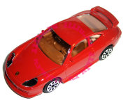 Модель автомобиля Porsche 911 Carrera, красная, 1:43, серия 'Street Fire', Bburago [18-30000-23]