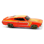 Коллекционная модель автомобиля Ford Falcon XB 1973 - HW Workshop 2014, оранжевая, Hot Wheels, Mattel [BFF15]