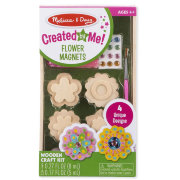 Набор для детского творчества 'Деревянные магниты - цветы', 'Created by Me!', Melissa&Doug [9582]