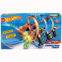 Игровой набор 'Винтовое столкновение' (Corkscrew Crash), Hot Wheels City, Mattel [FTB65]