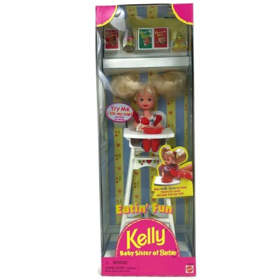 Игровой набор с куклой Келли &#039;Кормление&#039; (Kelly - Eatin&#039; Fun), Barbie, Mattel [18582] Игровой набор с куклой Келли 'Кормление' (Kelly - Eatin' Fun), Mattel [18582]