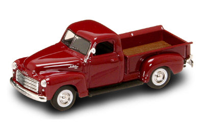 Модель автомобиля GMC Pick Up 1950, красная, 1:43, Yat Ming [94255R] Модель автомобиля GMC Pick Up 1950, красная, 1:43, Yat Ming [94255R]